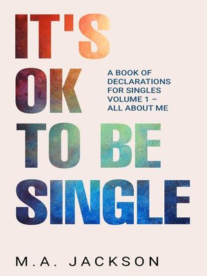 cover image of It's Ok to Be Single